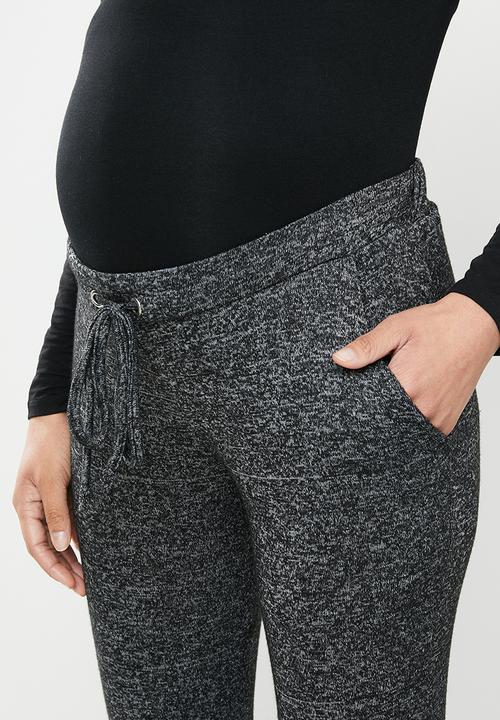 Superbalist - maternity easy fit pants - black
