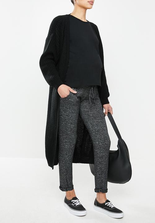 Superbalist - maternity easy fit pants - black