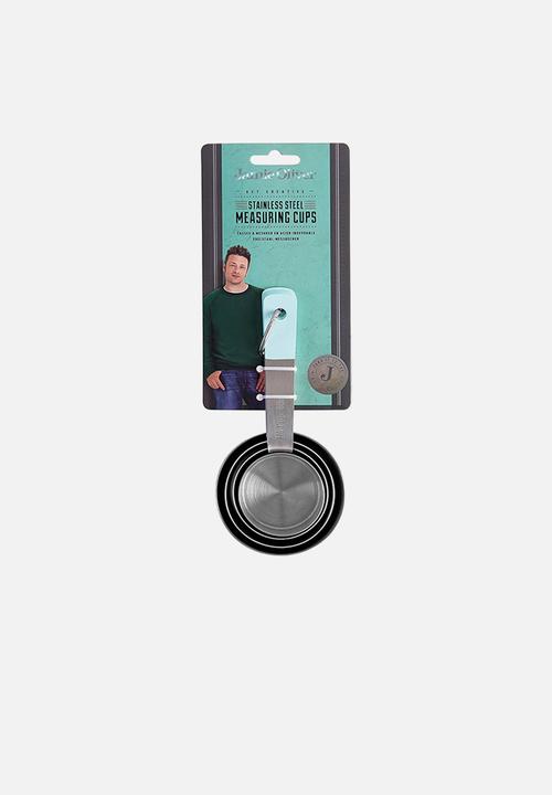 Jamie Oliver - Measuring cups set of 4 - silver 