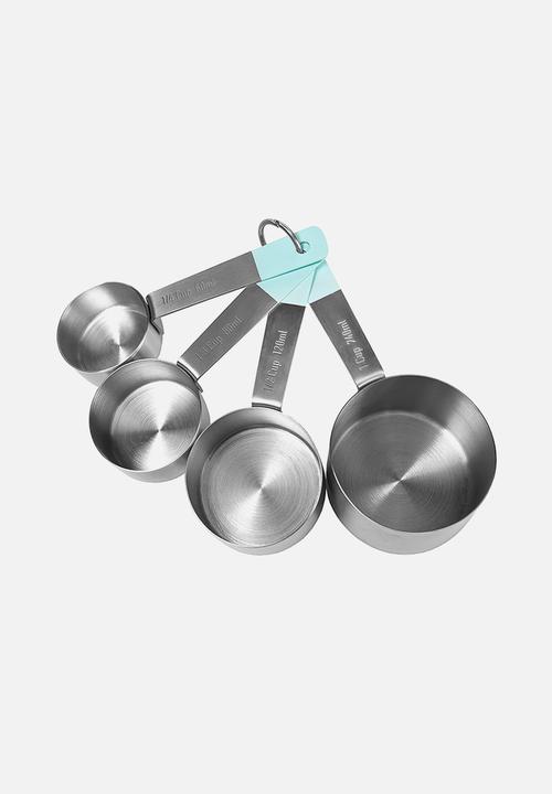 Jamie Oliver - Measuring cups set of 4 - silver 