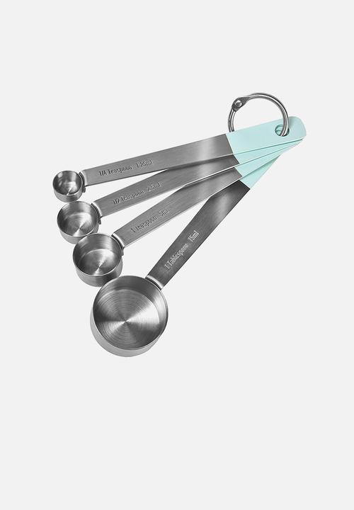 Jamie Oliver - Measuring spoons set of 4 - silver 