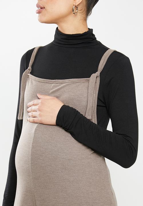 Superbalist - Maternity knit jumpsuit - brown