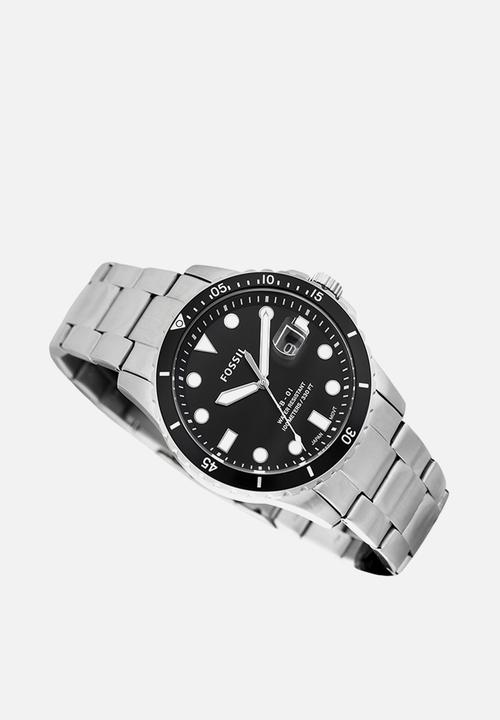 Fossil - Fb - silver/black