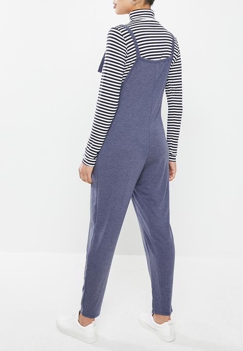 Superbalist - Maternity knit jumpsuit - blue 