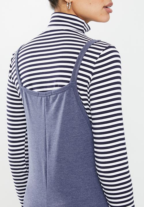Superbalist - Maternity knit jumpsuit - blue 