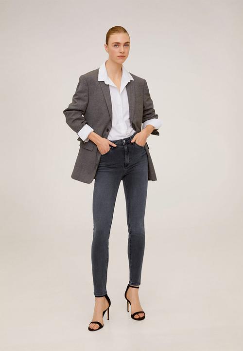 MANGO - Noa jeans - grey