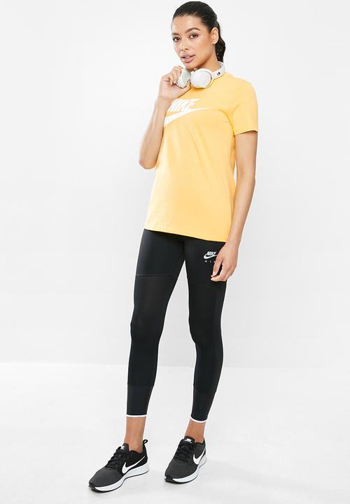 Nike - Essential icon futura tee - yellow