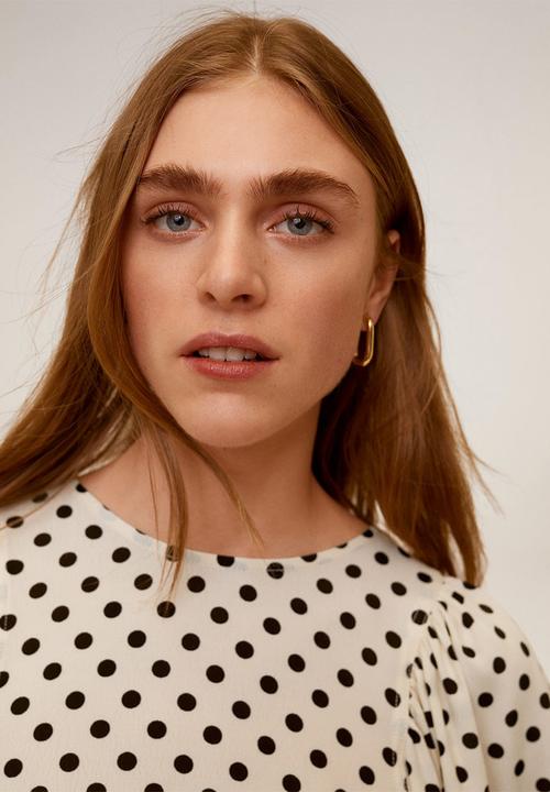 MANGO - Goldied skirt - black & white