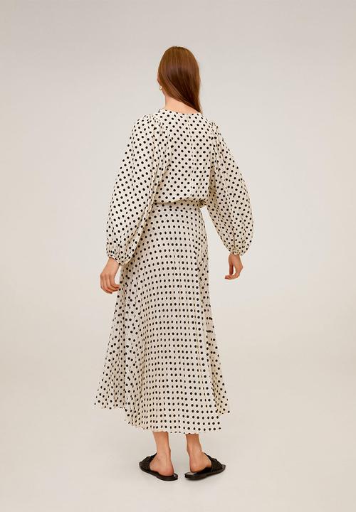 MANGO - Goldied skirt - black & white