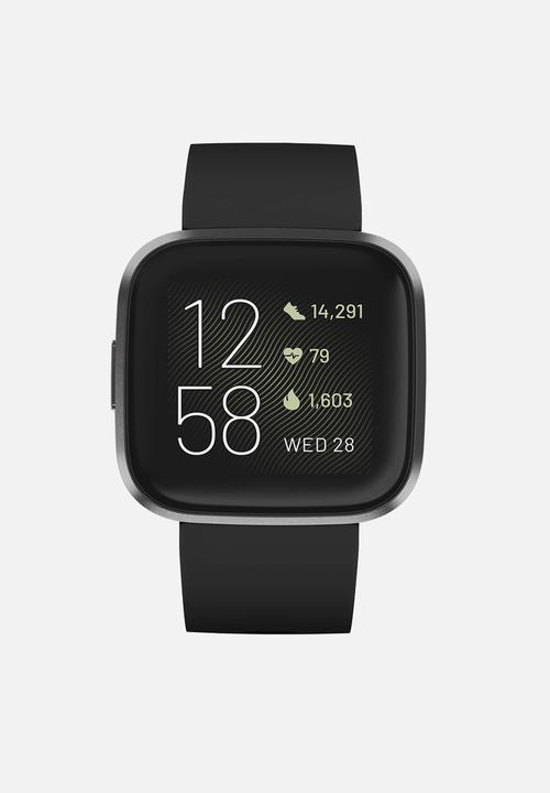 Fitbit - Fitbit versa 2 - black/carbon