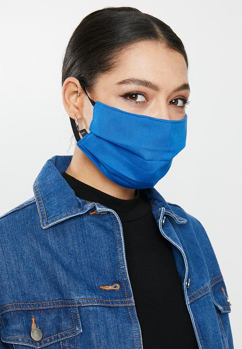 Superbalist - Blue tie dye and blue mask pack - blue