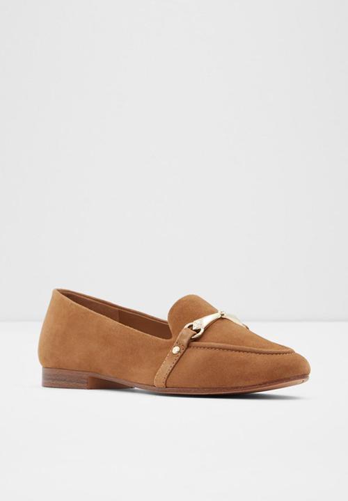 ALDO - Astareclya suede loafer - light brown