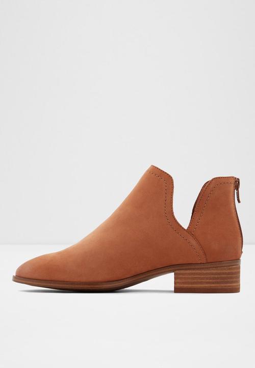 ALDO - Kaicia leather boot - medium brown