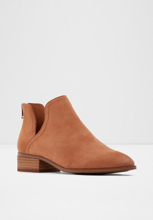ALDO - Kaicia leather boot - medium brown