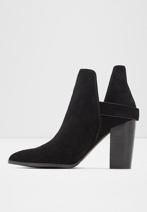 ALDO - Kendall suede boot - black