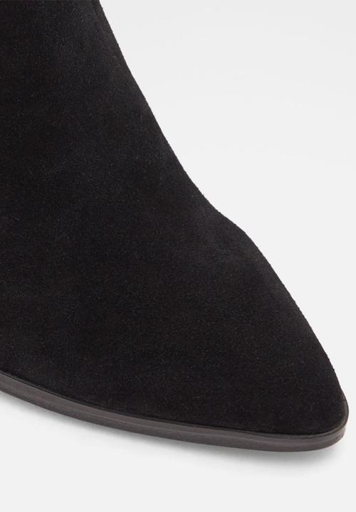 ALDO - Kendall suede boot - black