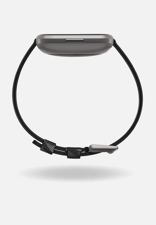 Fitbit - Fitbit versa 2 se - smoke woven