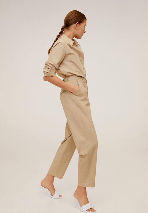 MANGO - Berlina trousers - brown