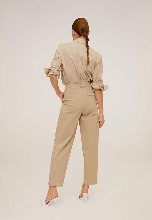 MANGO - Berlina trousers - brown