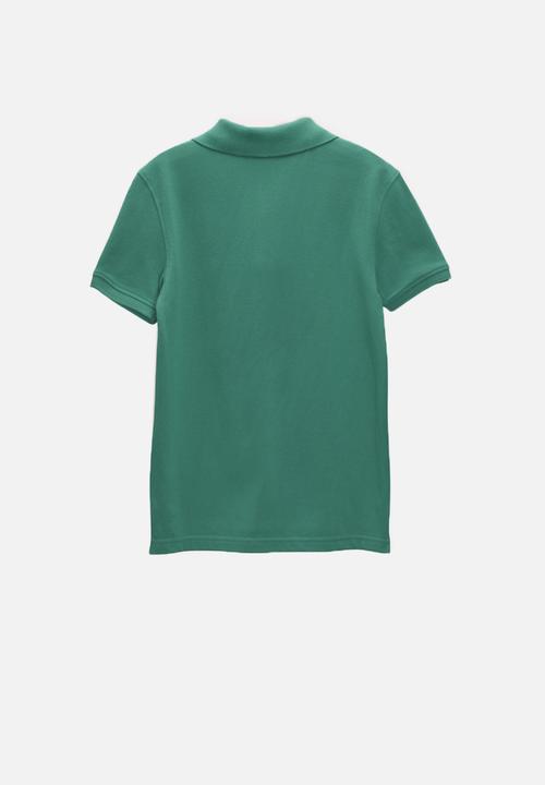 POLO - Boys Austin short sleeve golfer - green