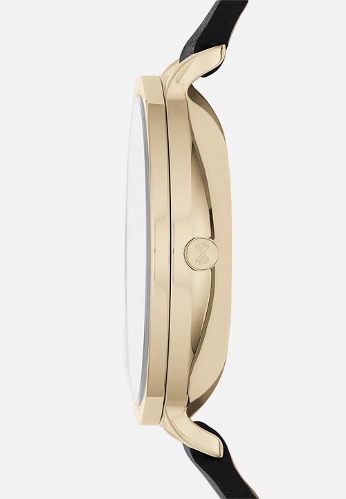 Skagen - Hagen - black/ gold