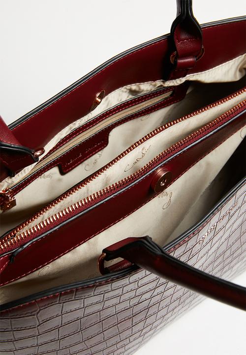 Pierre Cardin - Nadia top handle - burgundy 