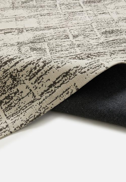 Sixth Floor - Vihaan jacquard rug - grey