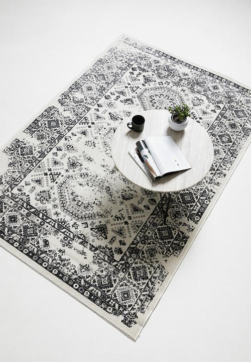 Hertex Haus - Karim salt pepper rug - grey