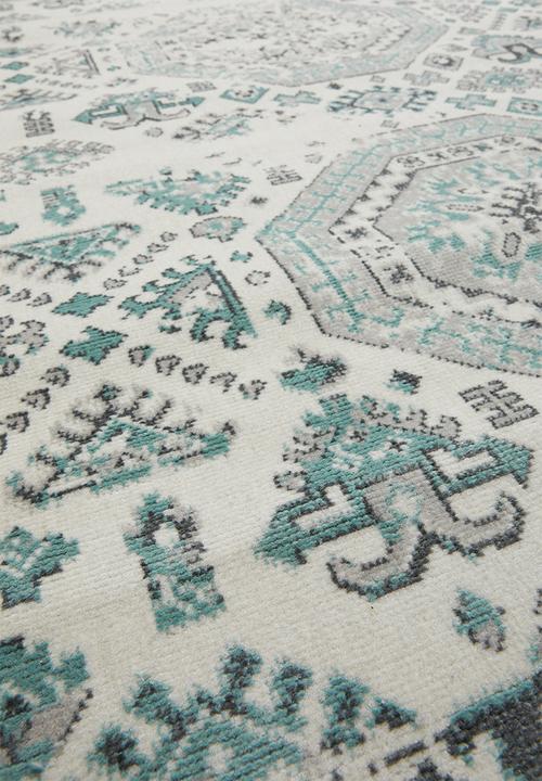 Hertex Haus - Karim blue surf rug - blue