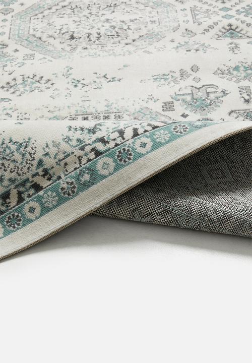 Hertex Haus - Karim blue surf rug - blue