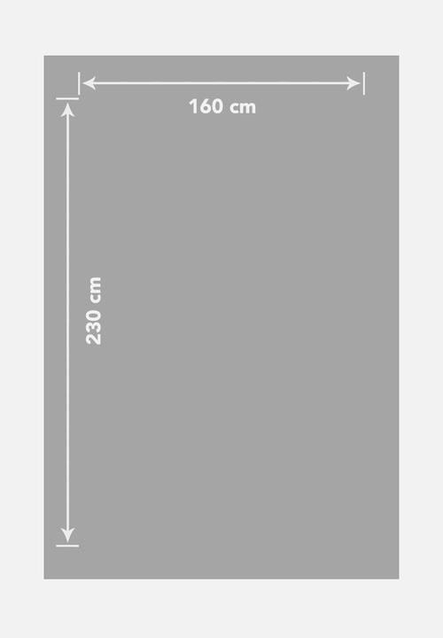 Hertex Haus - Karim blue surf rug - blue