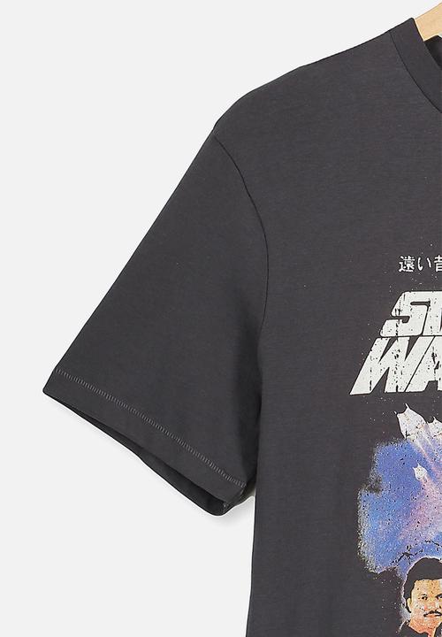 Free by Cotton On - Ash boys license tee - black 