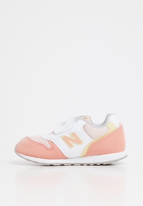 New Balance  - Baby girls Iz996 v2 sneaker - pink & yellow