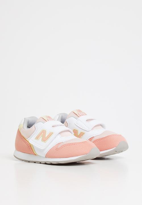 New Balance  - Baby girls Iz996 v2 sneaker - pink & yellow