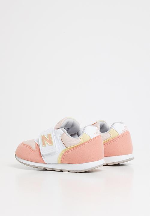 New Balance  - Baby girls Iz996 v2 sneaker - pink & yellow