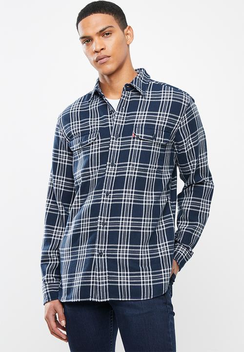 levi's check classic worker shirt