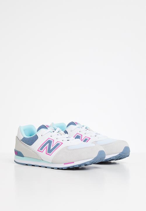 New Balance  - Girls classic 574 v1 sneaker - light grey