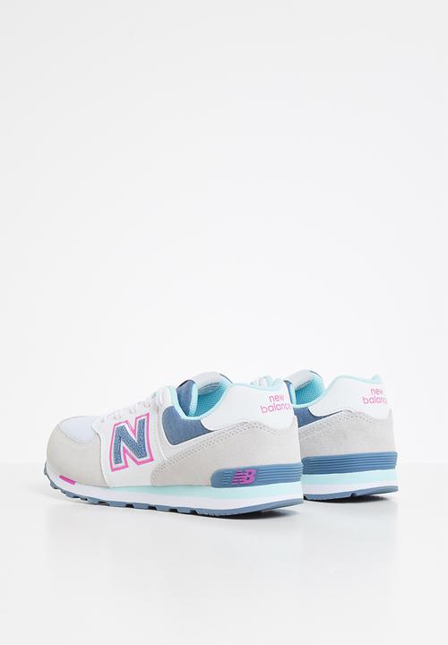 New Balance  - Girls classic 574 v1 sneaker - light grey