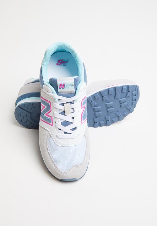 New Balance  - Girls classic 574 v1 sneaker - light grey