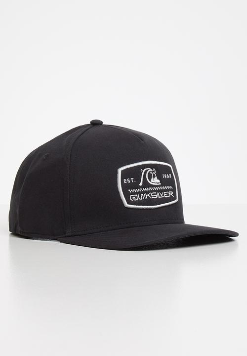 Quiksilver - Bracken snap cap - black