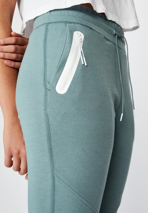 Factorie - Tech zip trackpant - stormy sea