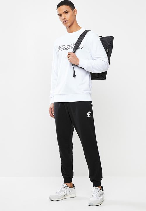 lotto - Smart sweat crew logo - white