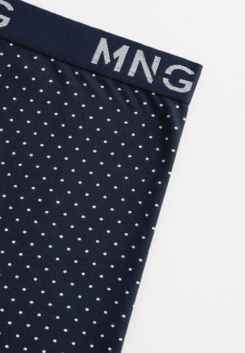 MANGO - Dots boxers - navy