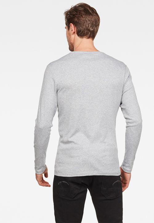 G-STAR - Base long sleeve 1-pack - grey