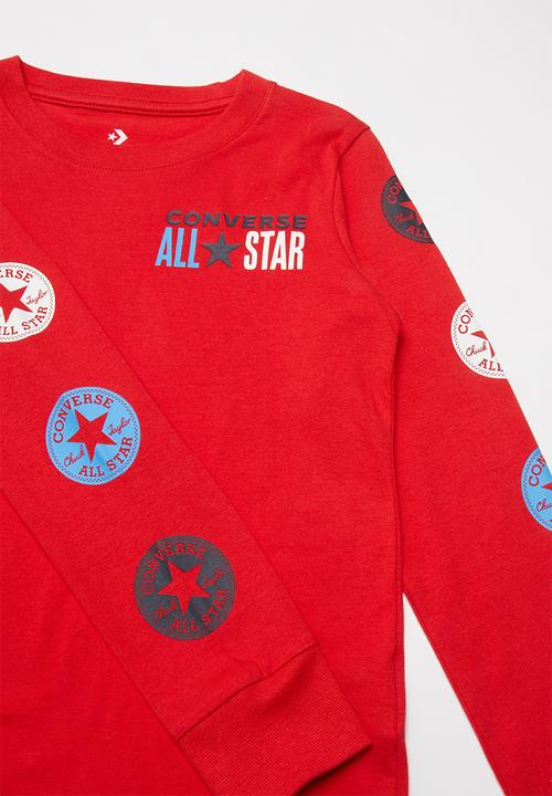 Converse - Converse all star sleeve - red