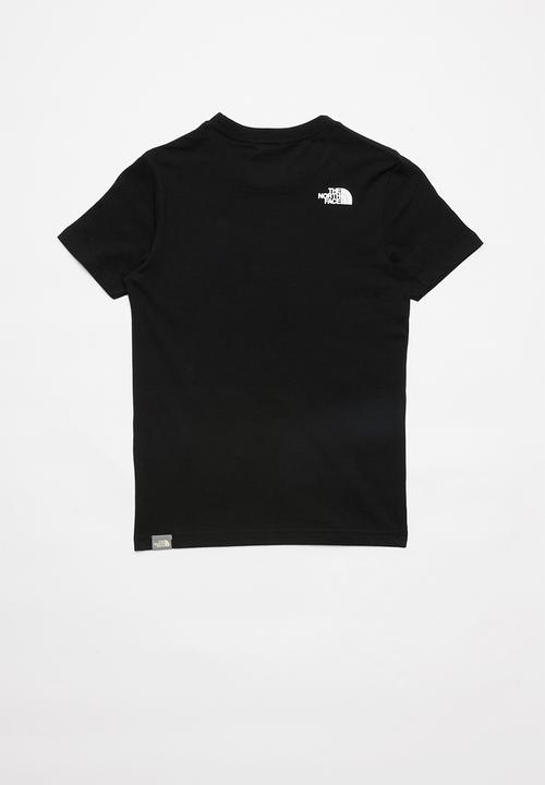 The North Face - Boys easy tee - black & white