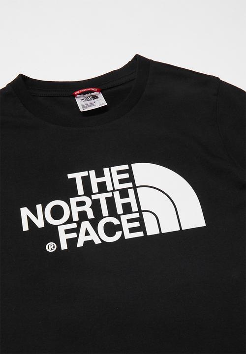 The North Face - Boys easy tee - black & white