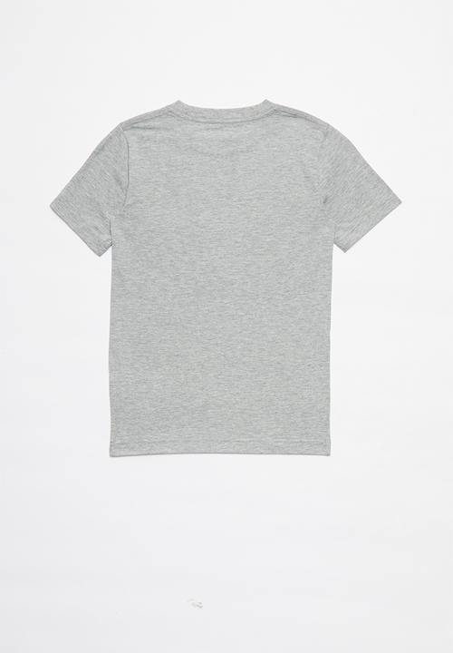 Converse - Converse boys collegiate splice tee - grey