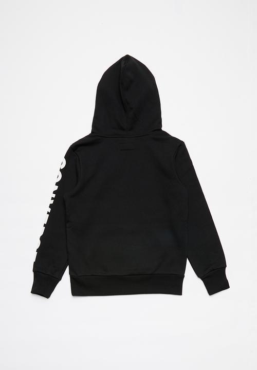 Converse - Converse boys conv script ctp hoodie - black