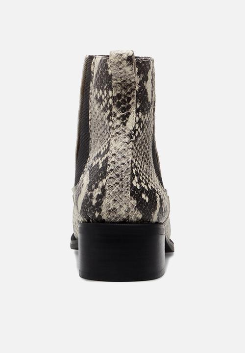 Steve Madden - Devan bootie - grey & black